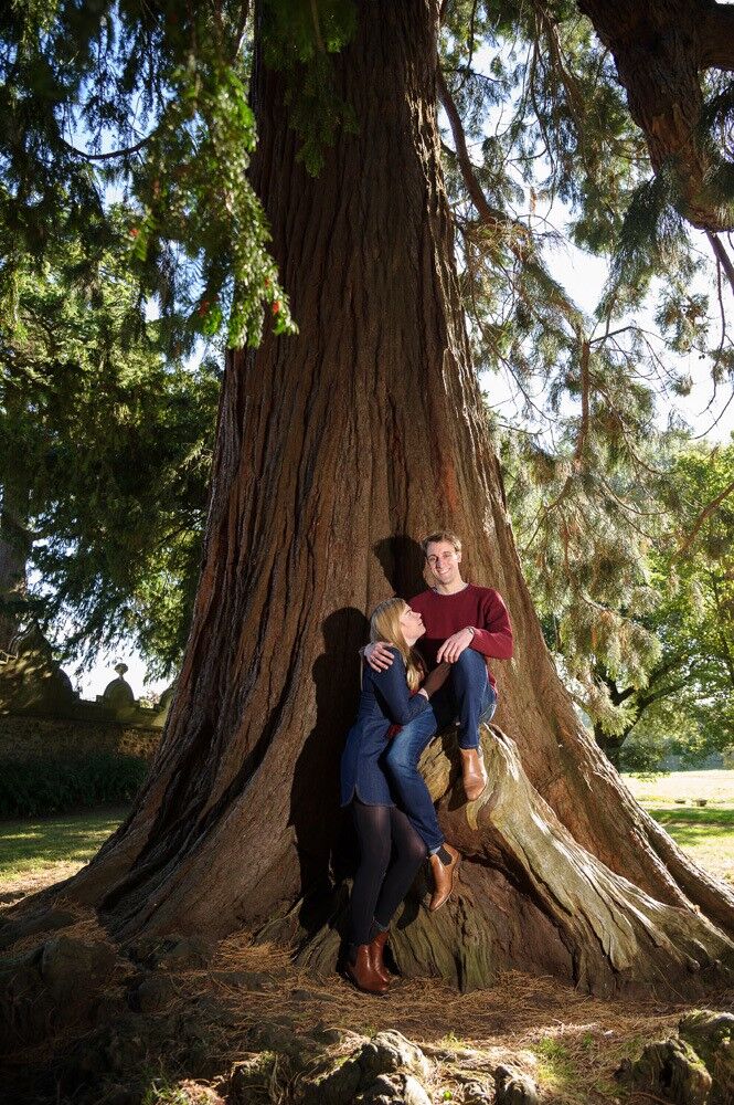 Engagement Photography Pre-Wedding Shoot at Ashton Court Bristol