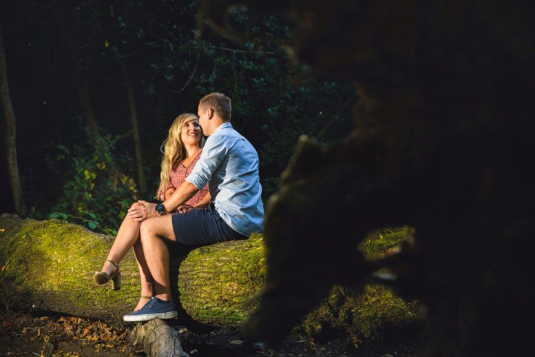 Engagement Photography Pre-Wedding Shoot at Vassells Park Bristol