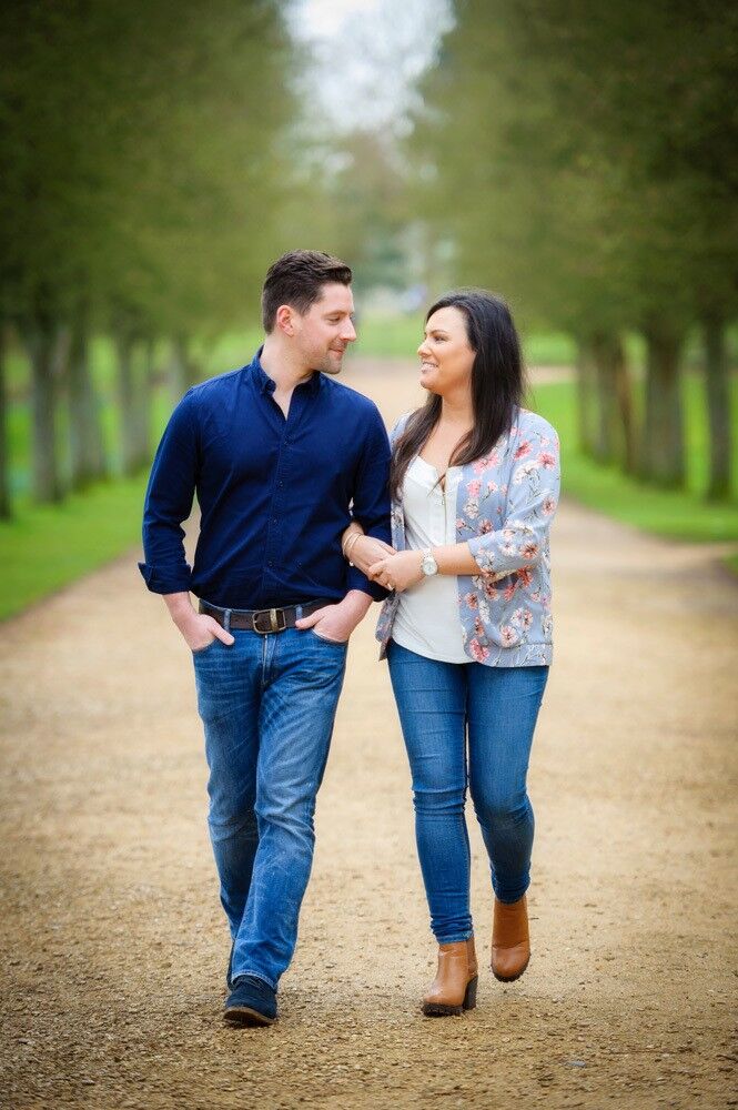 Engagement Photography Pre-Wedding Shoot at Ashton Court Bristol