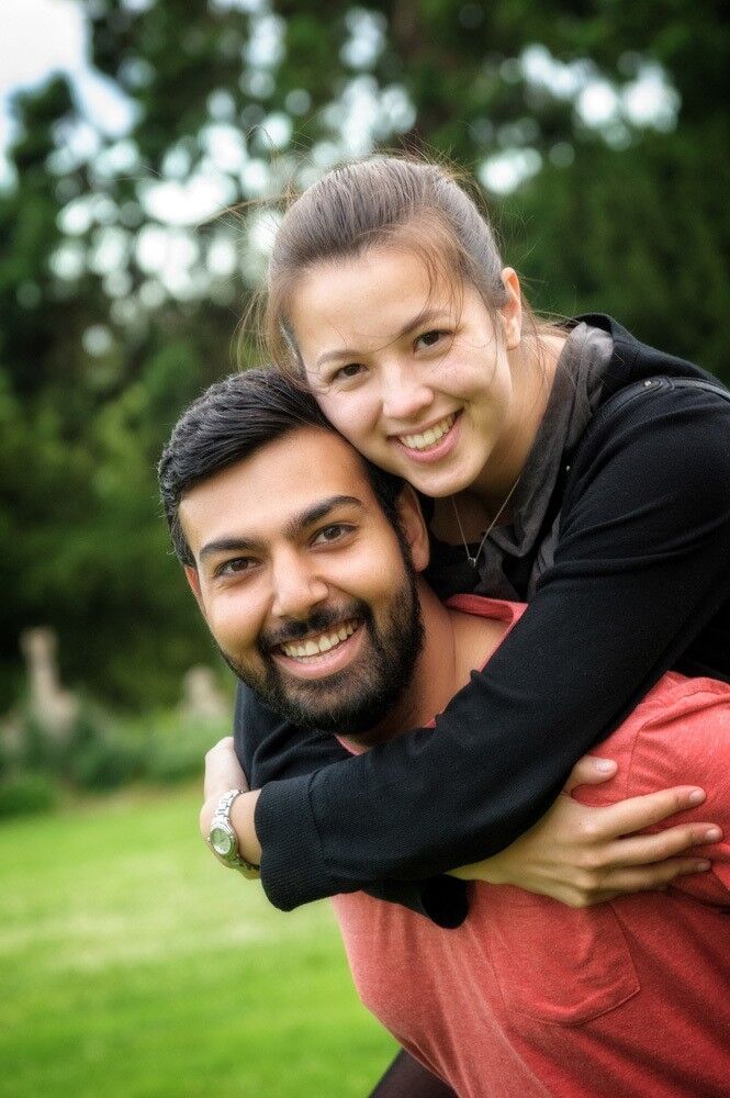 Engagement Photography Pre-Wedding Shoot at Ashton Court Bristol