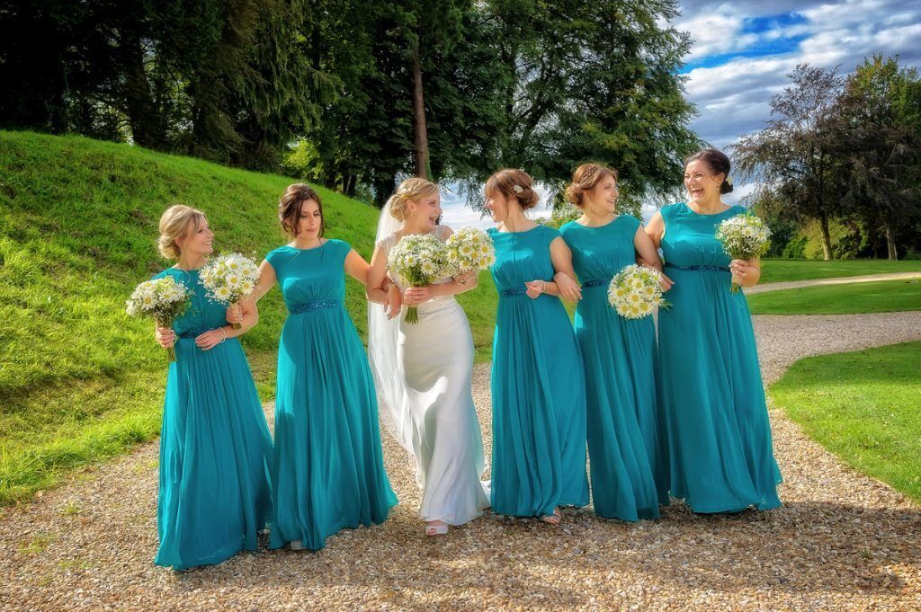 Bridemaids Wedding Photography at Coombe Lodge Venue