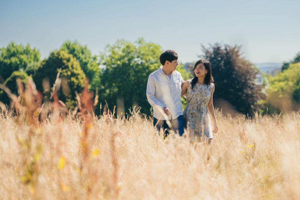 Engagement Photography Pre-Wedding Shoot at Ashton Court Bristol