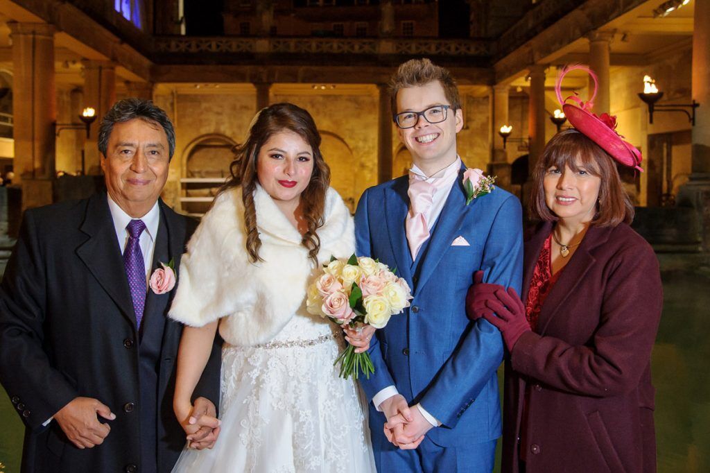 Wedding Photography at The Roman Baths