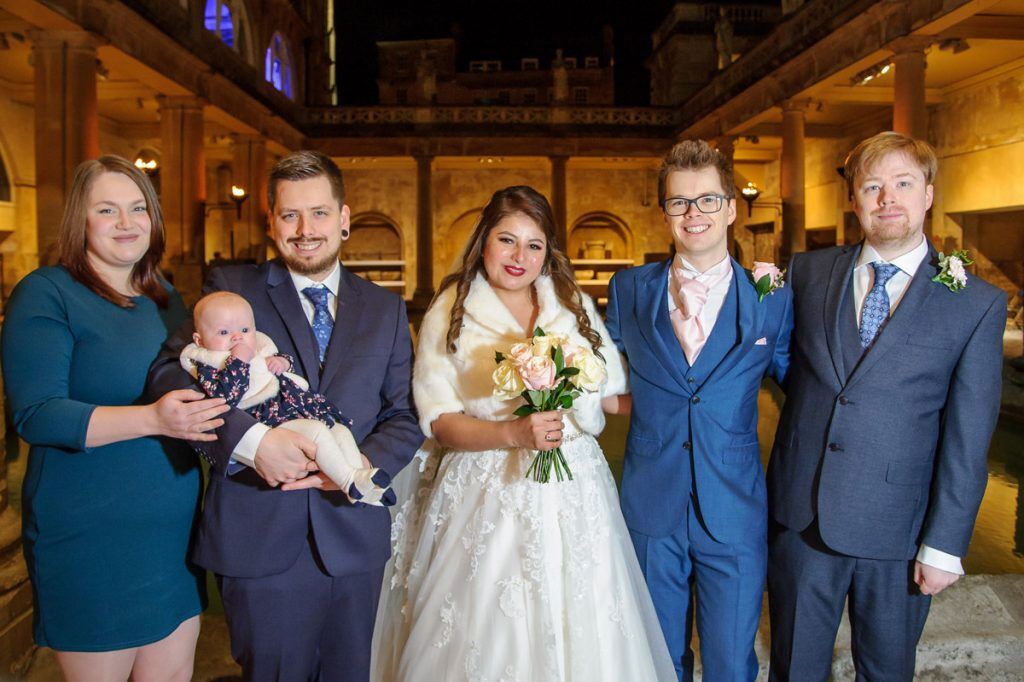 Wedding Photography at The Roman Baths