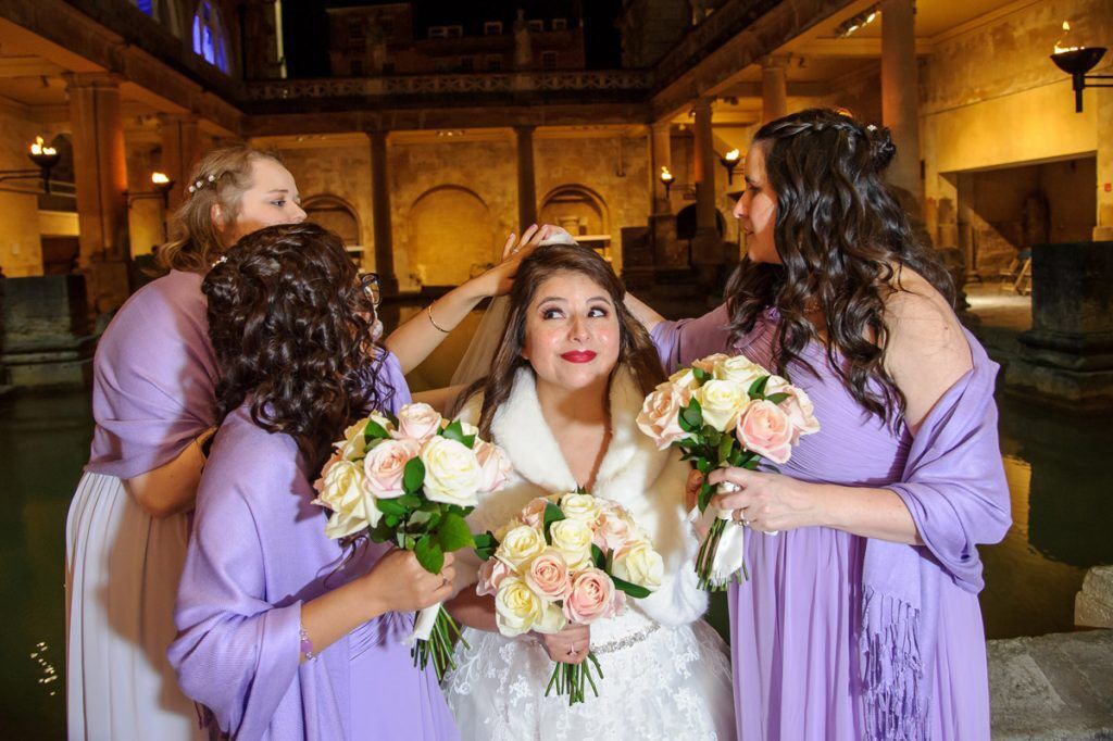 Wedding Photography at The Roman Baths