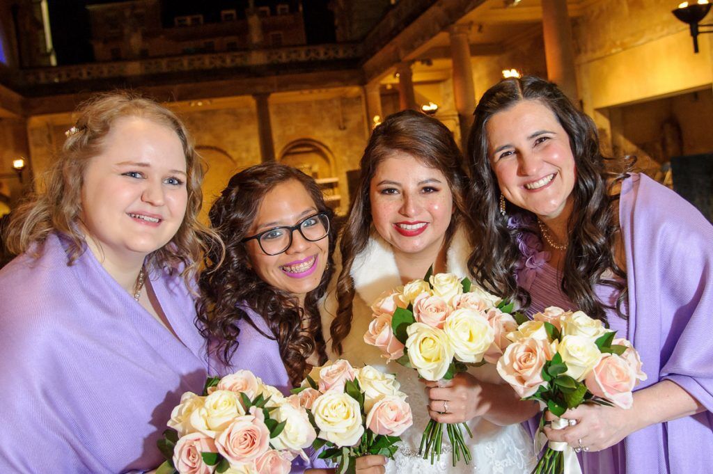 Wedding Photography at The Roman Baths