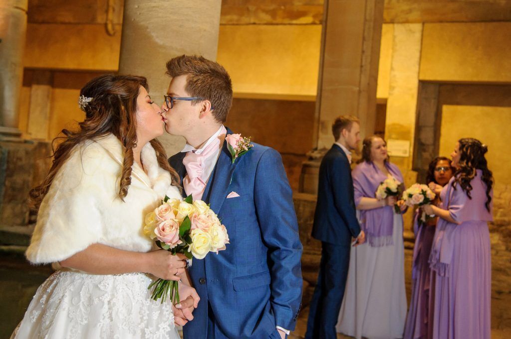Wedding Photography at The Roman Baths