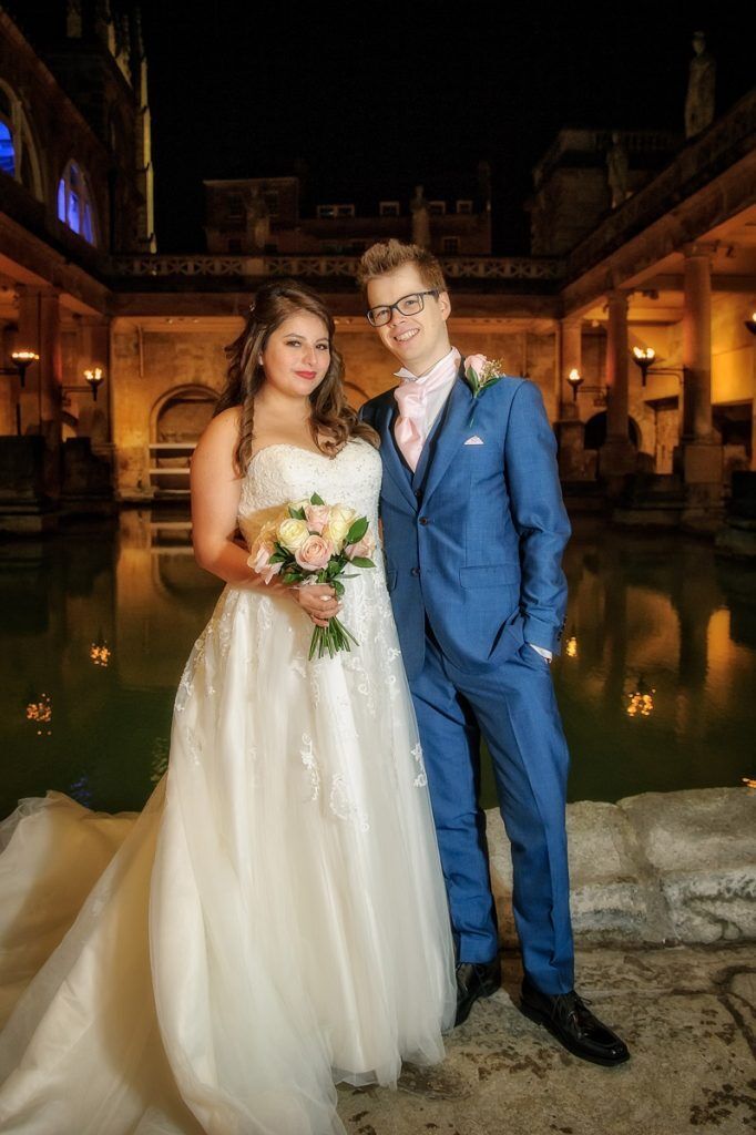 Wedding Photography at The Roman Baths
