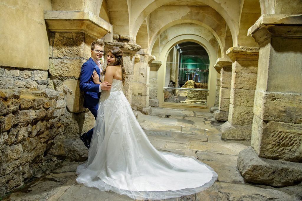 Wedding Photography at The Roman Baths