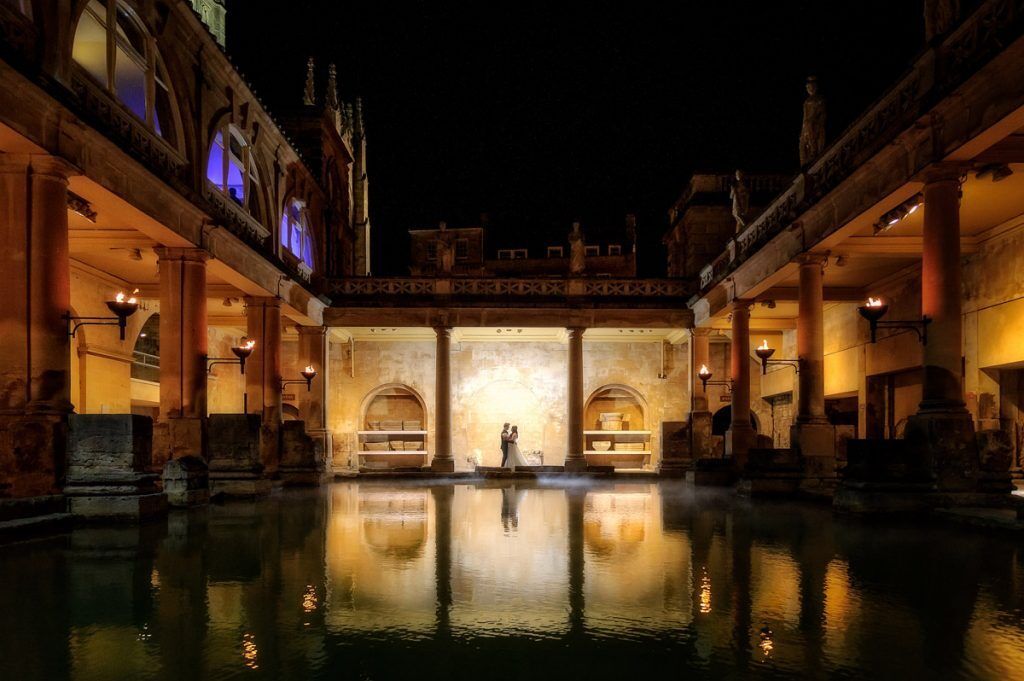 Wedding Photography at The Roman Baths