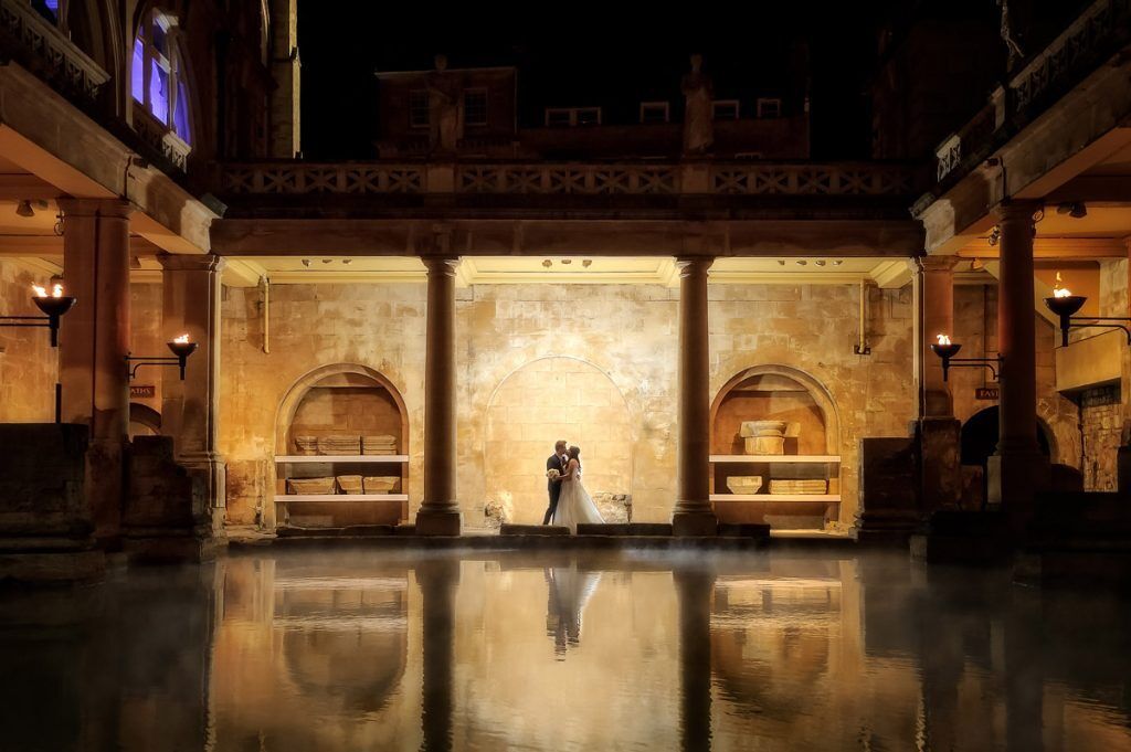 Wedding Photography at The Roman Baths