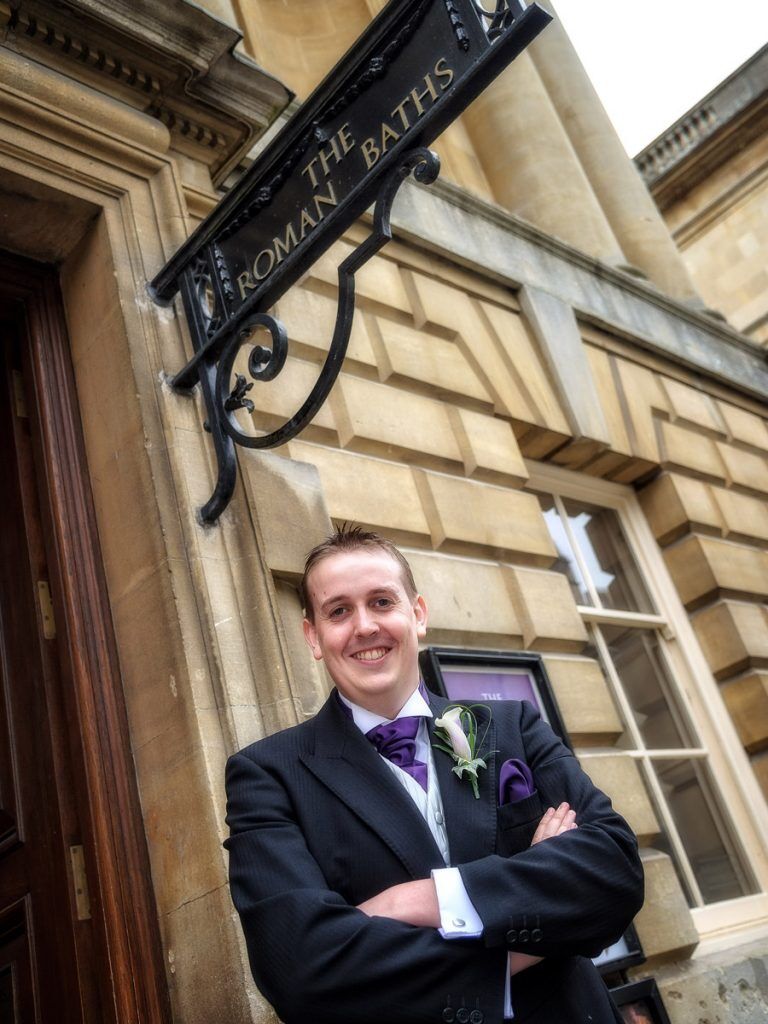 Wedding Photography at The Roman Baths