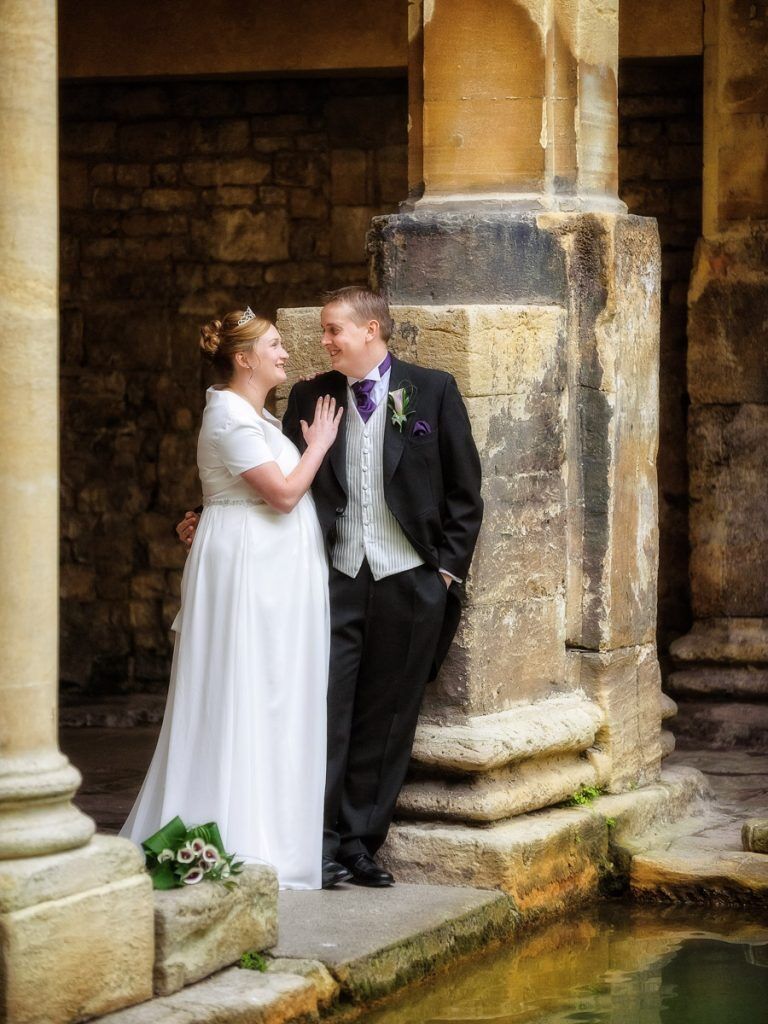 Wedding Photography at The Roman Baths