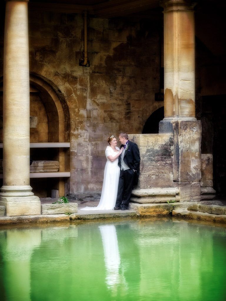 Wedding Photography at The Roman Baths