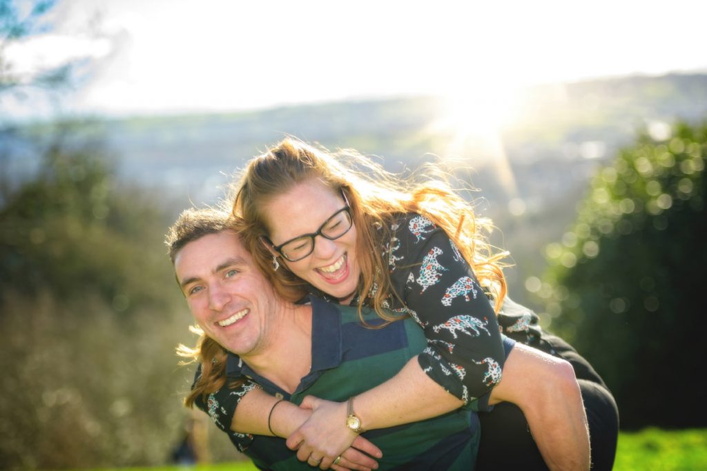 Engagement Photography Pre-Wedding Shoot at Ashton Court Bristol