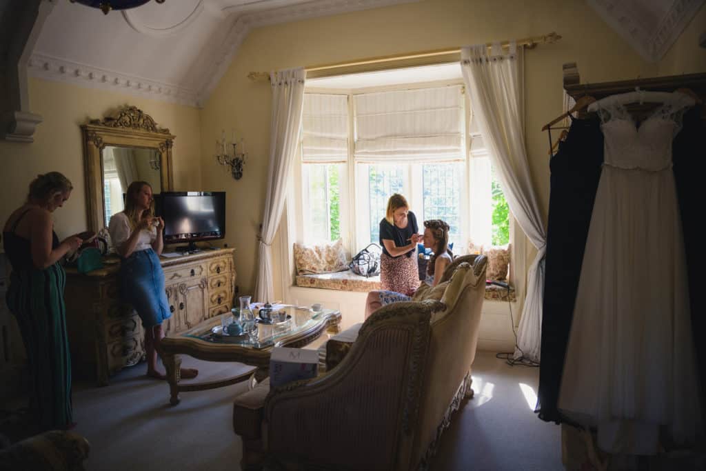 Creative Wedding Photography at Berwick Lodge Venue