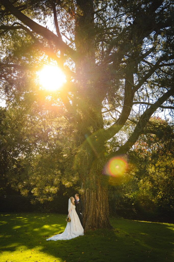 Bride &amp; Groom wedding photography Pennard House