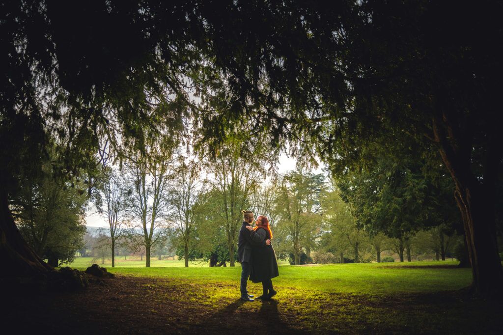 Engagement Photography Pre-Wedding Shoot at Ashton Court Bristol