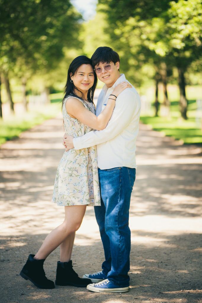 Engagement Photography Pre-Wedding Shoot at Ashton Court Bristol