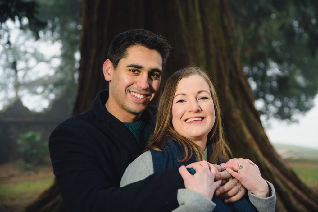 Engagement Photography Pre-Wedding Shoot at Ashton Court Bristol