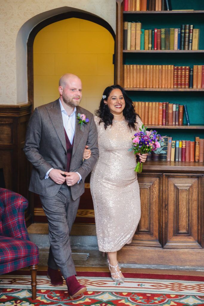 Elopement Wedding Photography at Thornbury Castle Venue