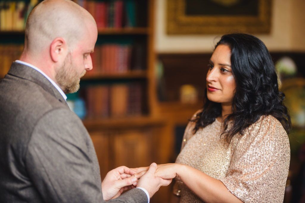 Elopement Wedding Photography at Thornbury Castle Venue