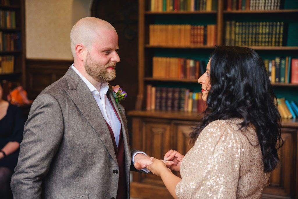 Elopement Wedding Photography at Thornbury Castle Venue
