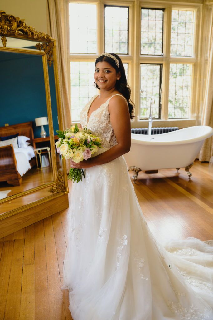 Bride Wedding Photography at Coombe Lodge Venue