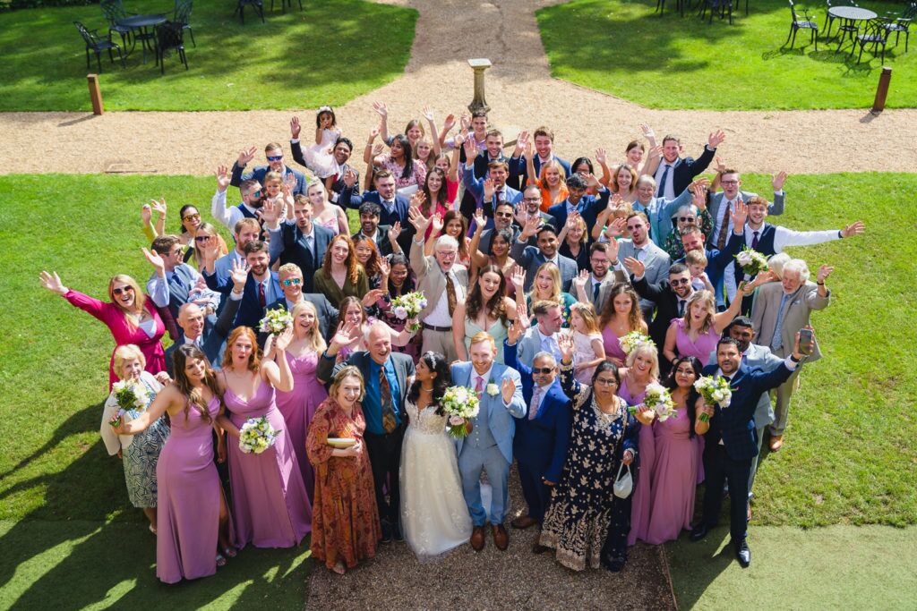 Creative Wedding Photography at Coombe Lodge Venue