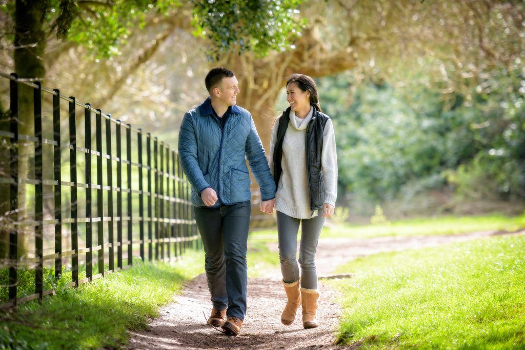 Engagement Photography Pre-Wedding Shoot at Ashton Court Bristol