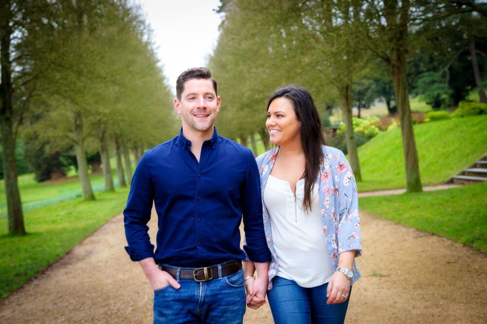 Engagement Photography Pre-Wedding Shoot at Ashton Court Bristol