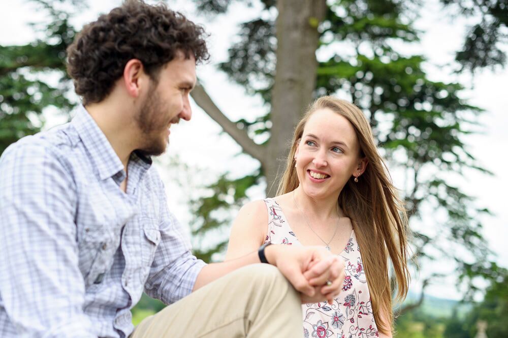 Engagement Photography Pre-Wedding Shoot at Ashton Court Bristol