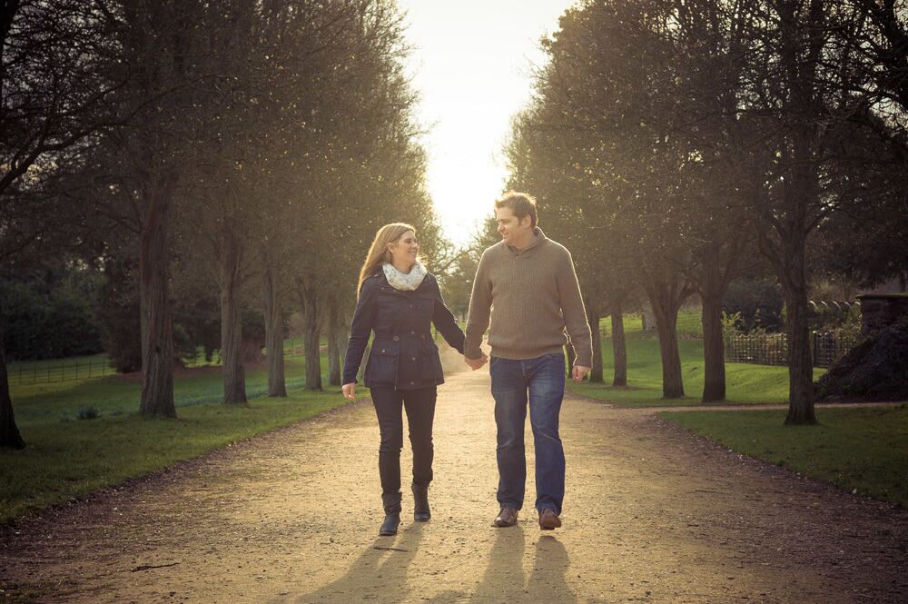 Engagement Photography Pre-Wedding Shoot at Ashton Court Bristol