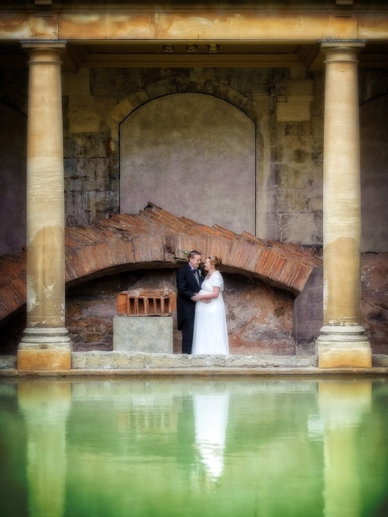 Wedding Photography at The Roman Baths