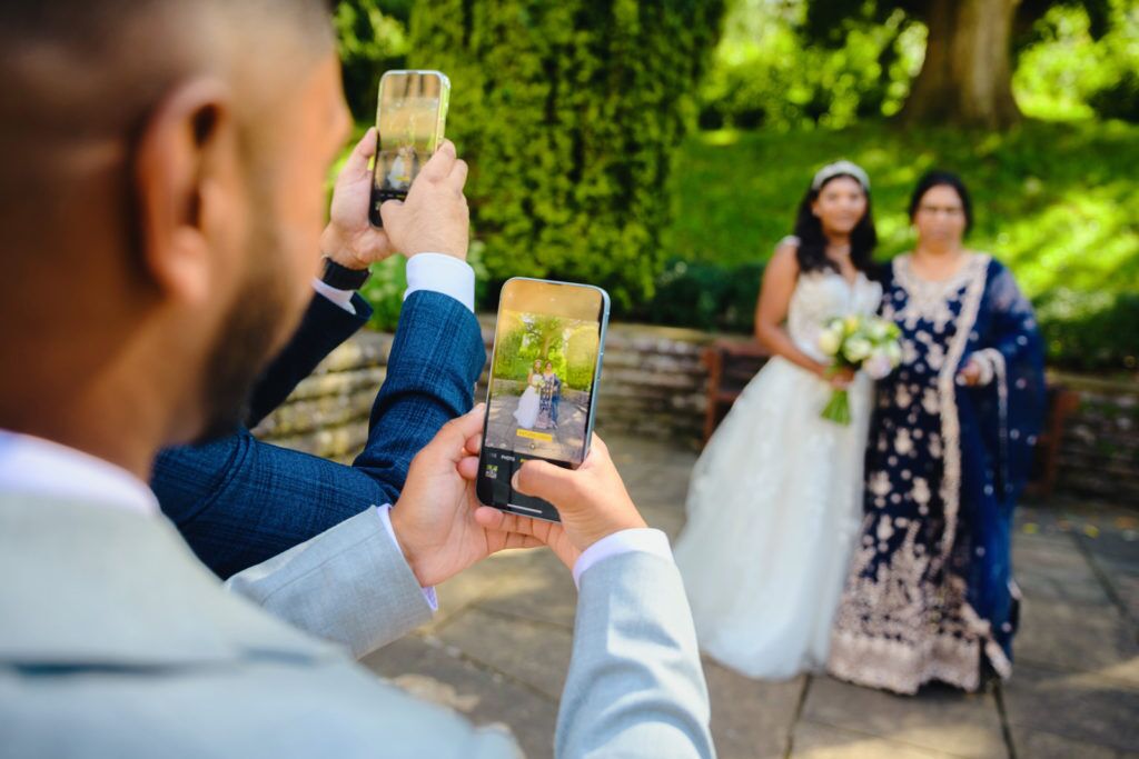 Group Wedding Photography at Coombe Lodge Venue