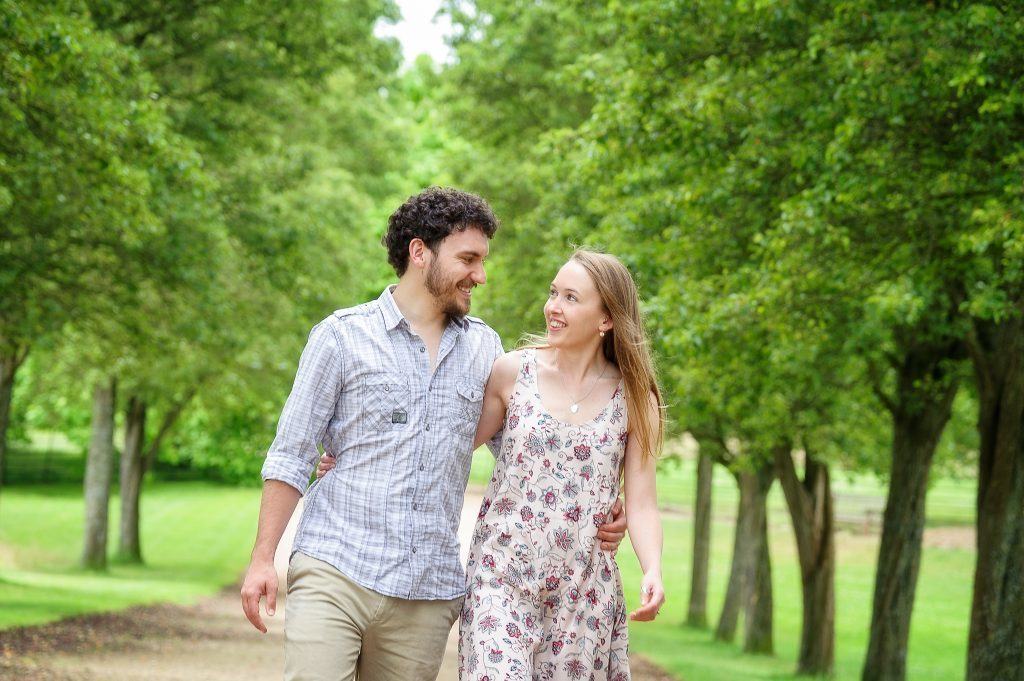 Engagement Photography Pre-Wedding Shoot at Ashton Court Bristol