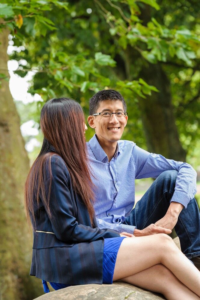 Engagement Photography Pre-Wedding Shoot at Ashton Court Bristol