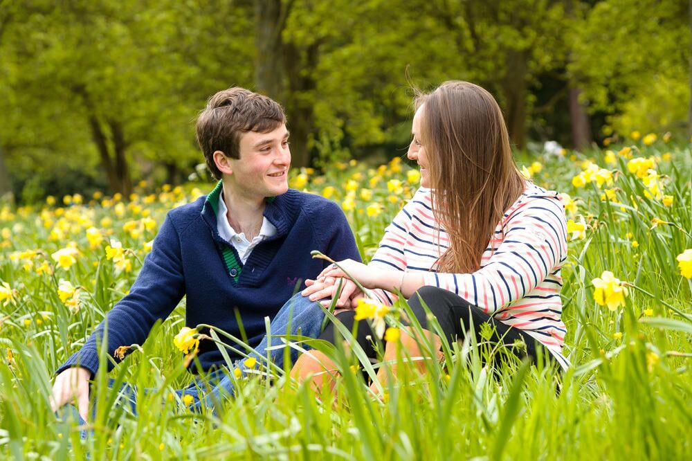 Engagement Photography Pre-Wedding Shoot at Ashton Court Bristol