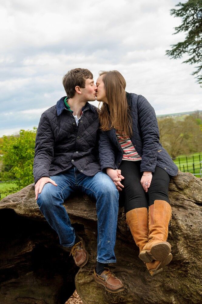 Engagement Photography Pre-Wedding Shoot at Ashton Court Bristol