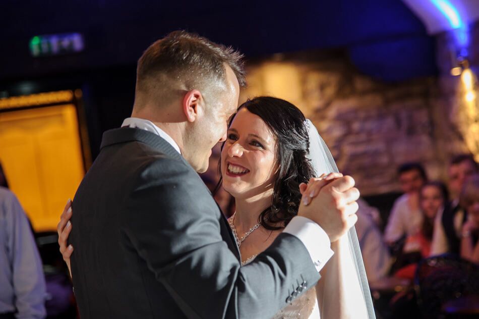 First dance Wedding Photography at Clearwell Castle