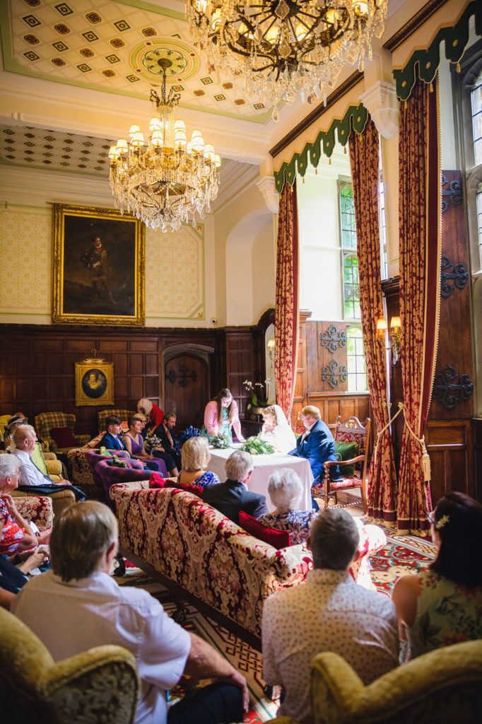 Ceremony Wedding Photography at Thornbury Castle Venue