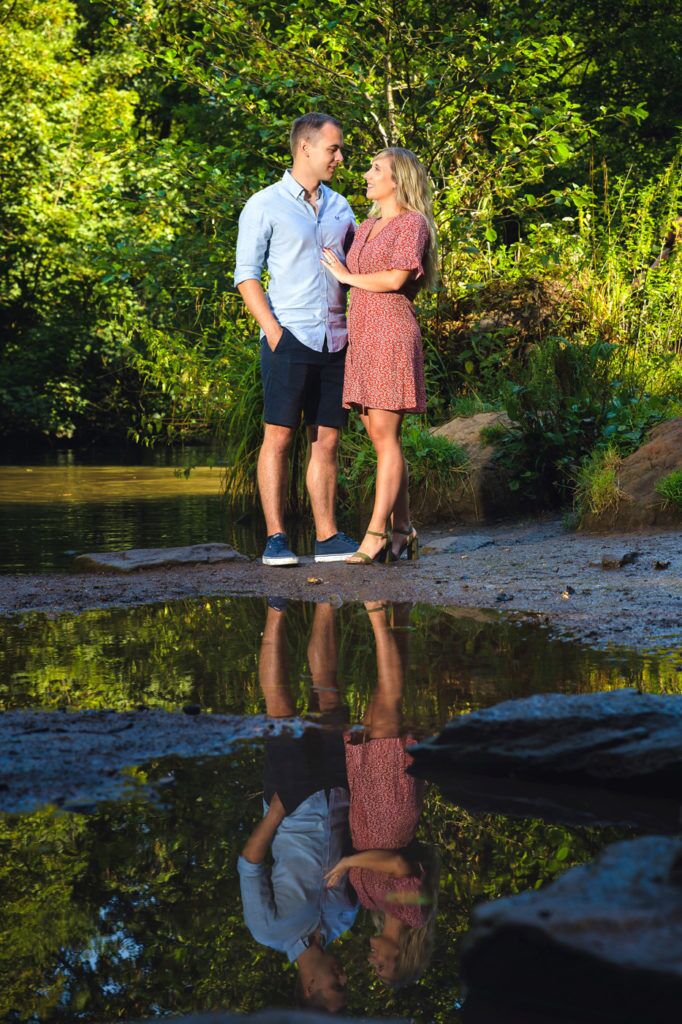 Engagement Photography Pre-Wedding Shoot at Vassells Park Bristol