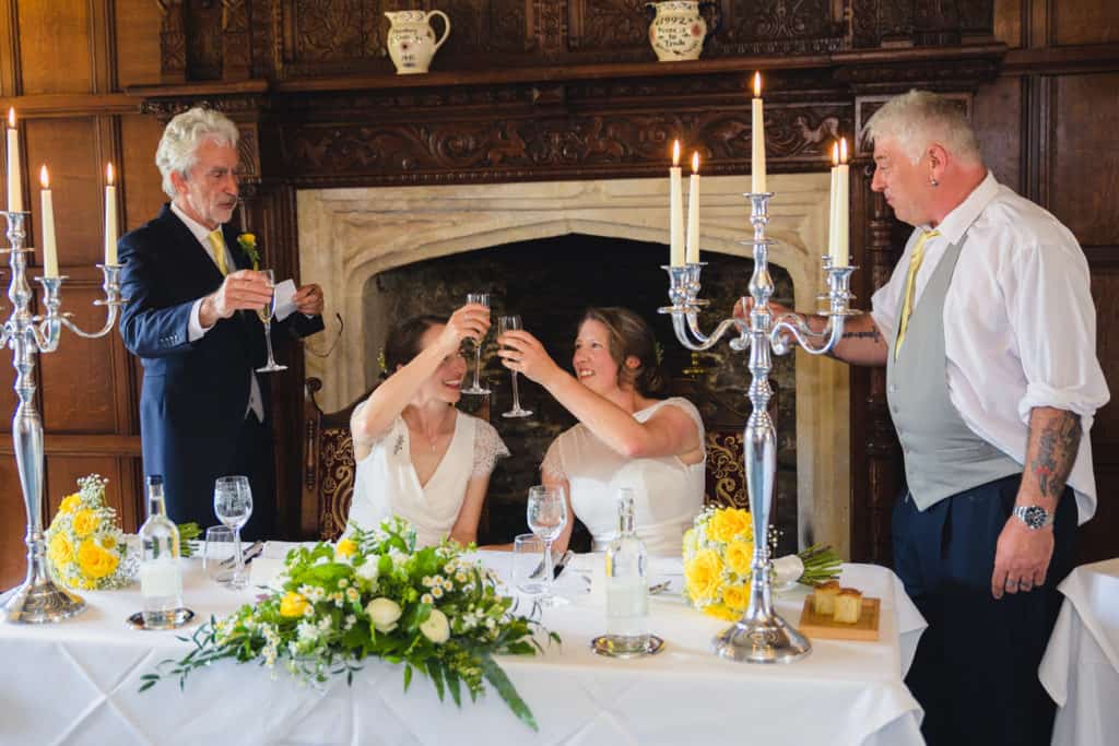 Wedding_Photography_same_sex_at_Thornbury_Castle_22 Speeches Wedding Photography at Thornbury Castle Venue